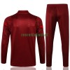 Liverpool Ensemble Sweat d'Entraînement Quarter-Zip 22-23 Rouge Pour Enfant